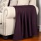 Edge Collections - 90" x 66" - Purple - Cozy Chevron Blanket for Year-Round Comfort - 1 Piece